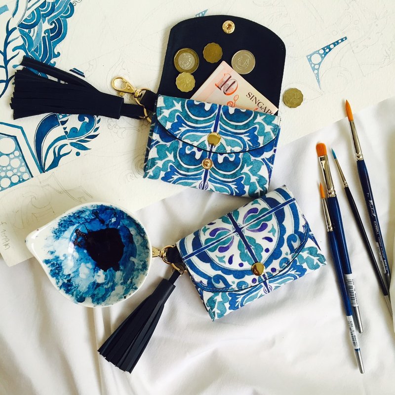 Pocket Kering-SIMILAN - 零钱包 - 棉．麻 