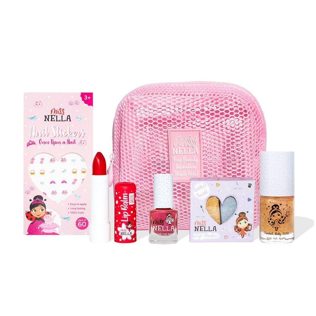 英国【Miss NELLA 】儿童水性彩妆化妆品  活力队 6入组 - 指甲油/指甲贴 - 其他材质 多色