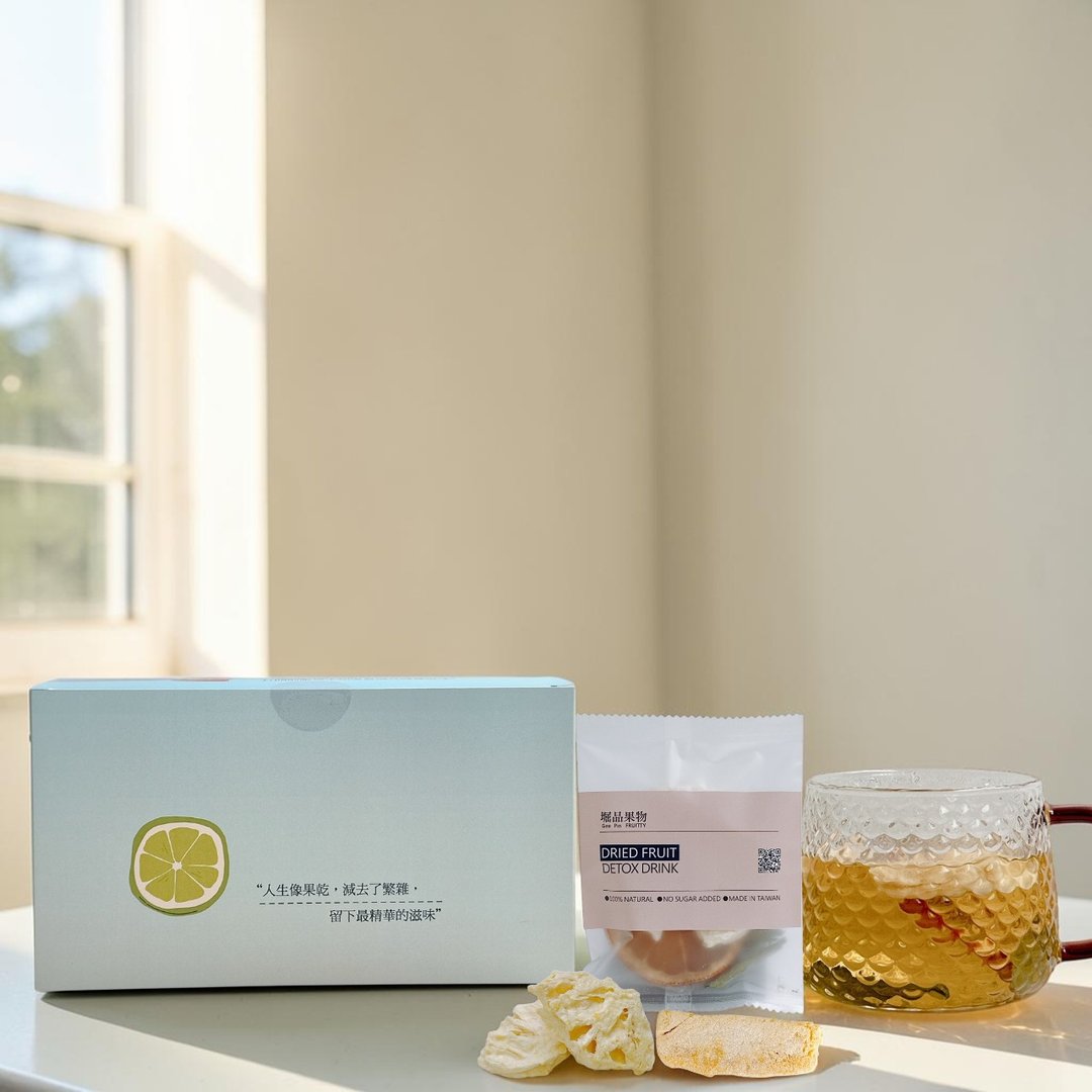 阳光好心情 | 凤梨果干水 10 入 ( 热带果香配方 ) - 茶 - 新鲜食材 