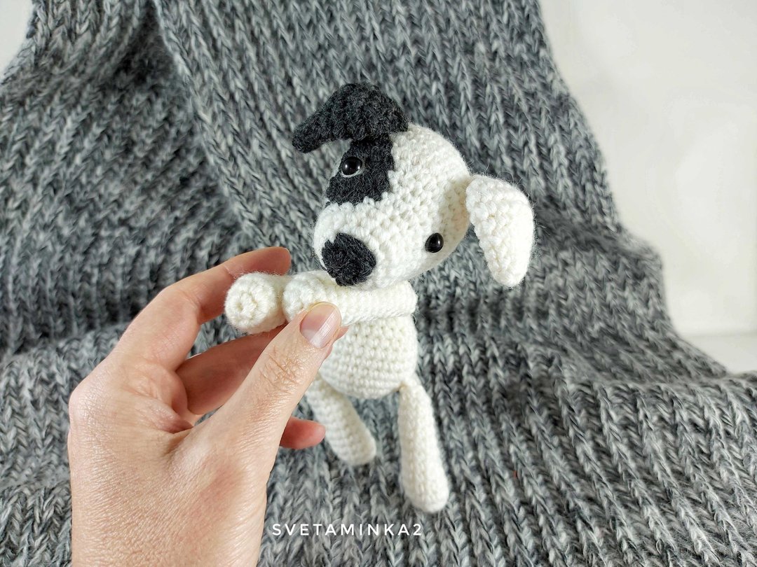 钩针小狗图案 Amigurumi 狗玩具教学 - 手工艺教程/工具书 - 其他材质 