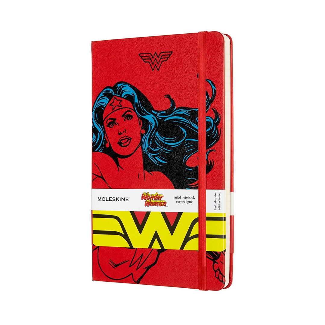 _勿上架_【优惠特卖】MOLESKINE 神力女超人笔记本/L/横线红 - 笔记本/手帐 - 纸 多色
