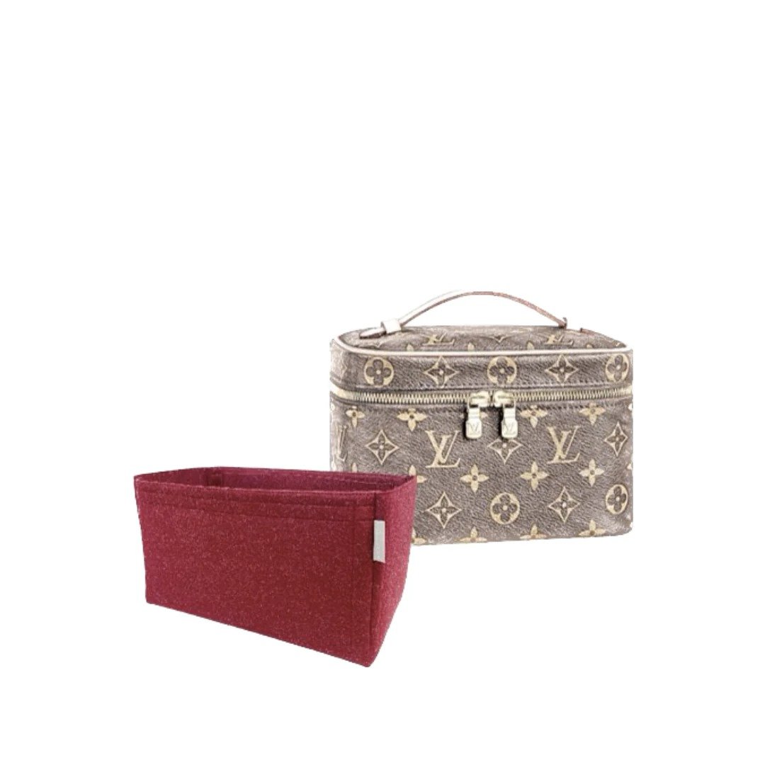 【香港制造|韩国绒布】手制内袋 - LV Nice Mini (M44495/M46767/ - 化妆包/杂物包 - 其他材质 多色