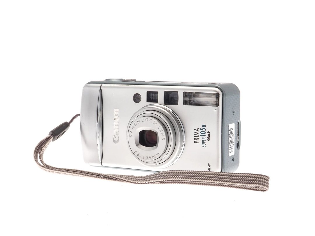 Canon Prima Super 105u Date 135/35mm 傻瓜机 菲林相机 胶片 - 相机 - 塑料 银色