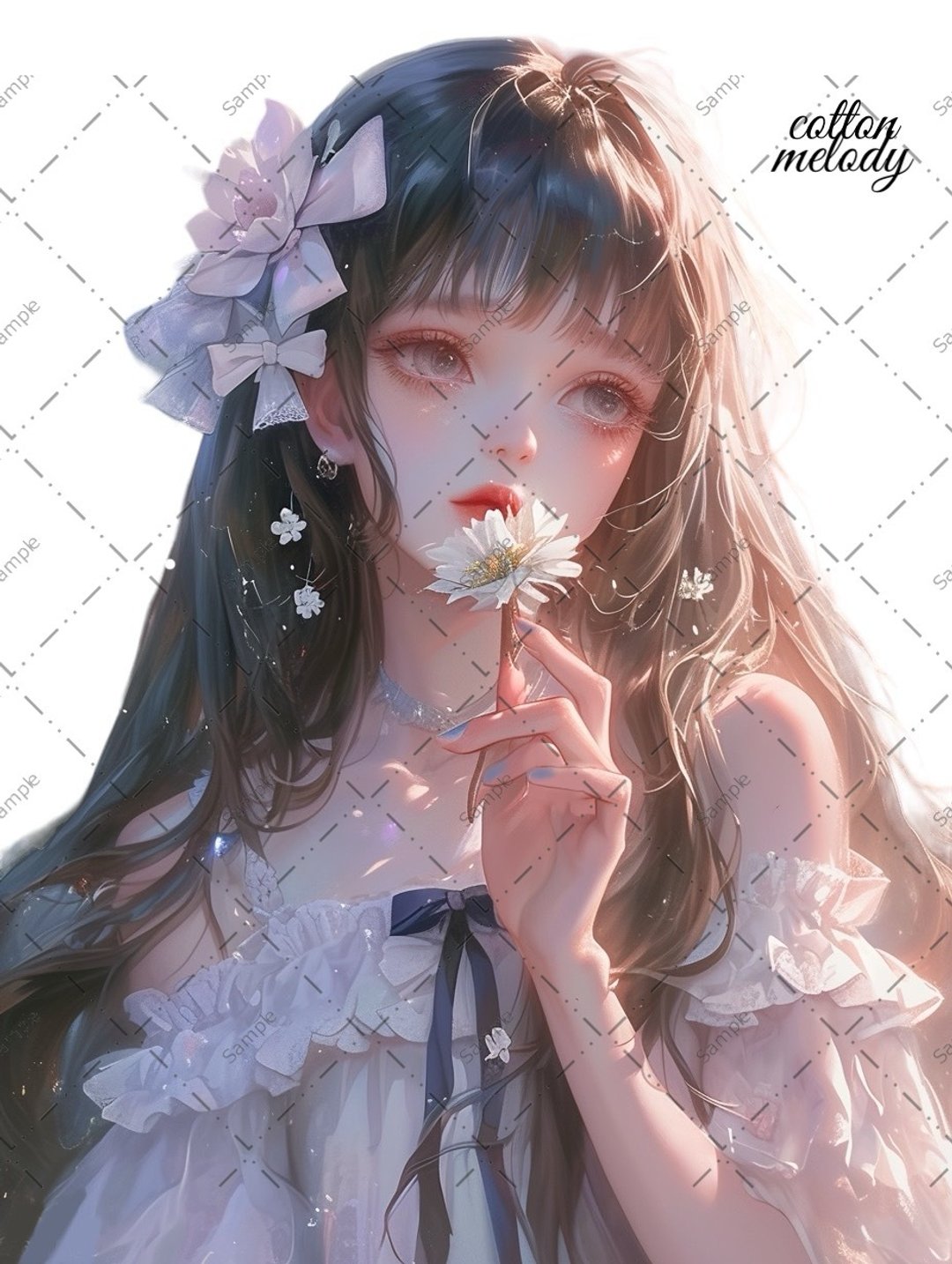 原创贴纸 No. 805 人物贴纸 原创贴纸 人物贴纸 女孩贴纸 原创人物贴纸 - 贴纸 - 纸 