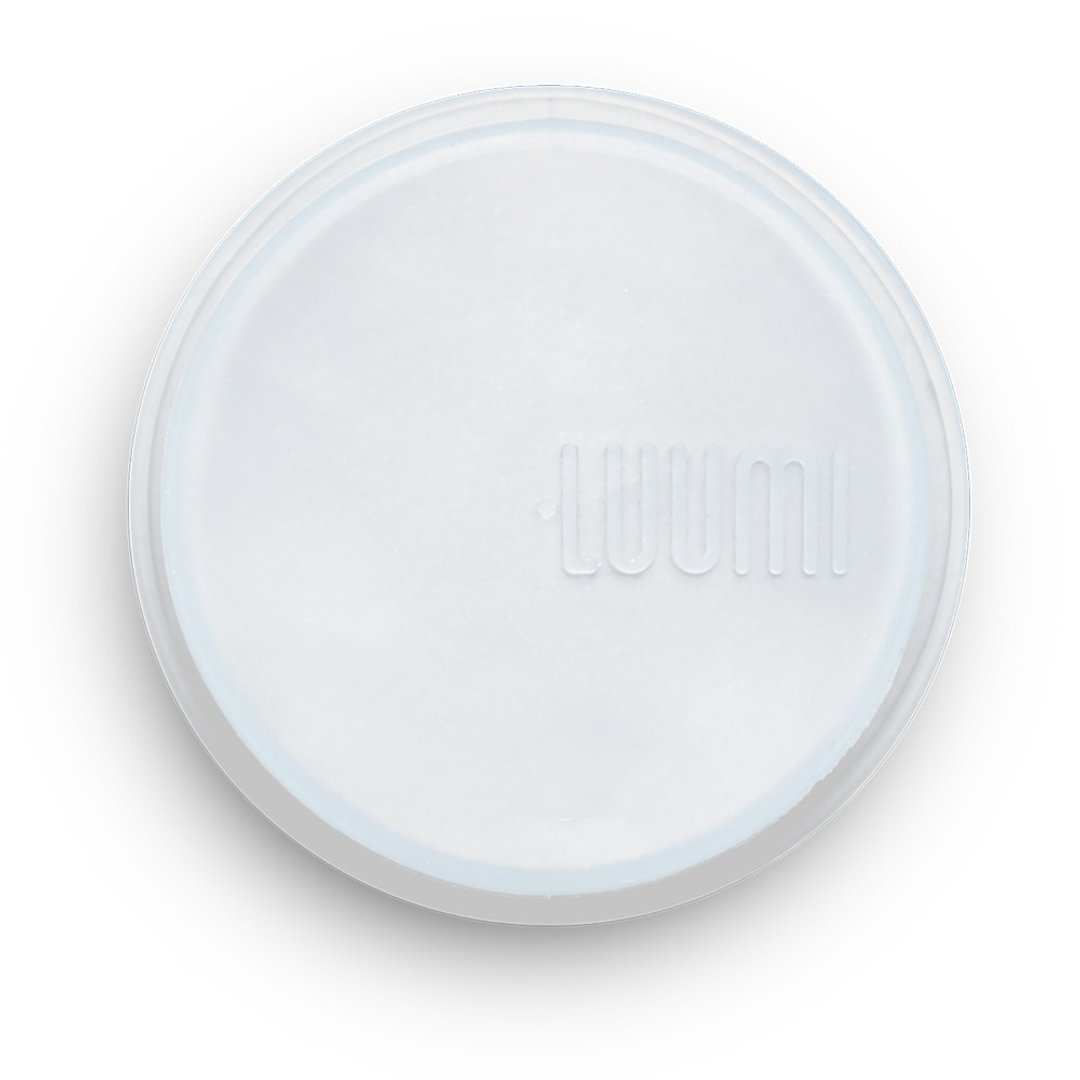 加拿大LUUMI Sealed Lids 密封盖 透明 - 环保吸管 - 硅胶 白色