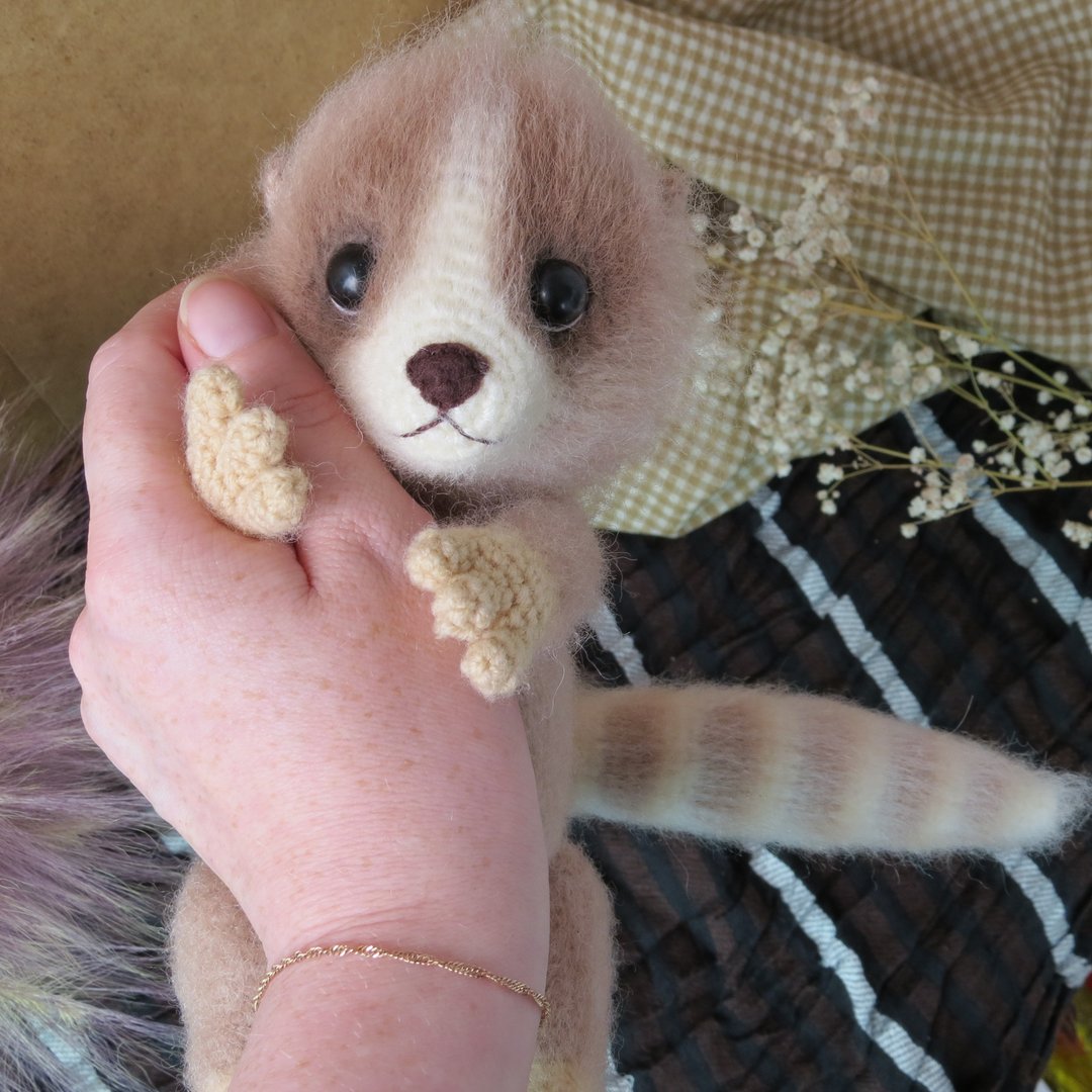 Amigurumi lemur crochet pattern. Amigurumi animal tutorial. Monkey crochet - 线上课程/教学影片 - 其他材质 