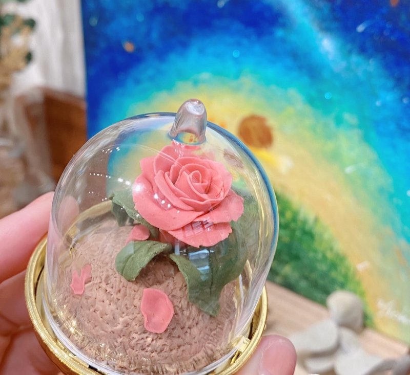 石膏捏塑课程-玫瑰扩香石/课程采预约制.请私讯预约开设上课时段 - 蜡烛/香氛 - 其他材质 