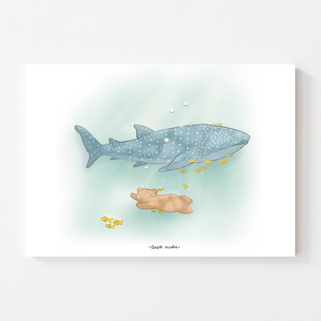 Postcard Poster 03 Pass by I 2022 collection - 卡片/明信片 - 纸 白色