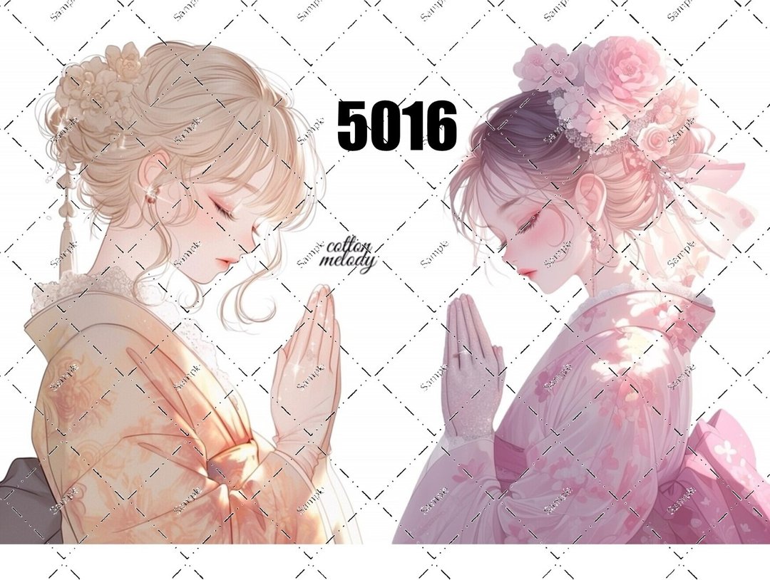 原创贴纸 no.5016 人物贴纸 原创贴纸 原创人物贴纸 装饰贴纸 cotton melody - 贴纸 - 纸 