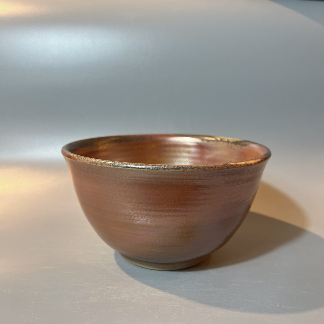 柴烧古朴金彩碗 / 柴烧16cm大碗 / 小平凡手作 - 茶具/茶杯 - 陶 