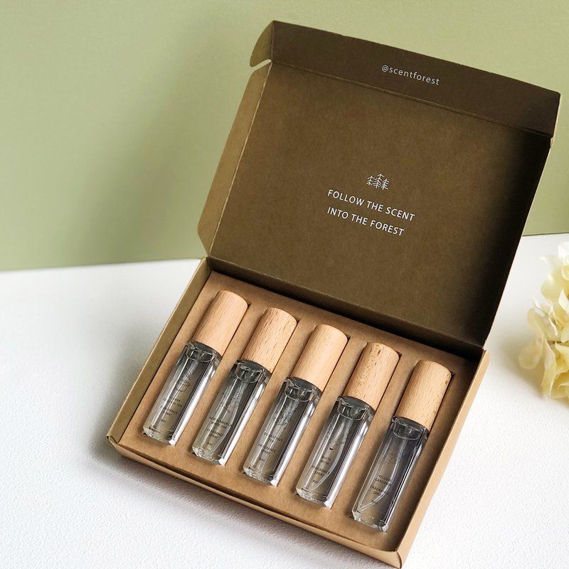 香氛喷雾 8ml 五入香氛喷雾 - 香薰/精油/线香 - 玻璃 透明