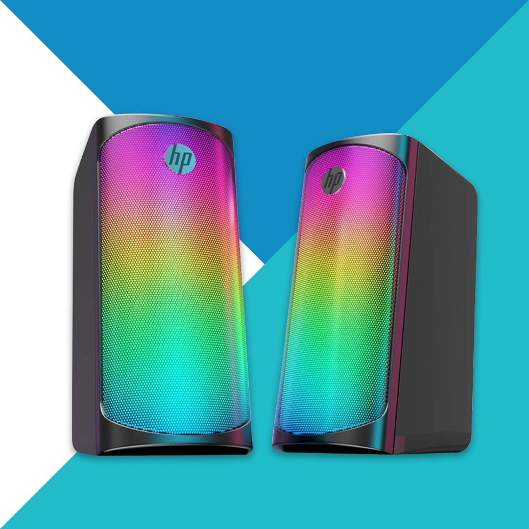HP 惠普 DHE-6004 炫彩灯光喇叭音响 扬声器 音箱 - 扩音器/喇叭 - 其他材质 