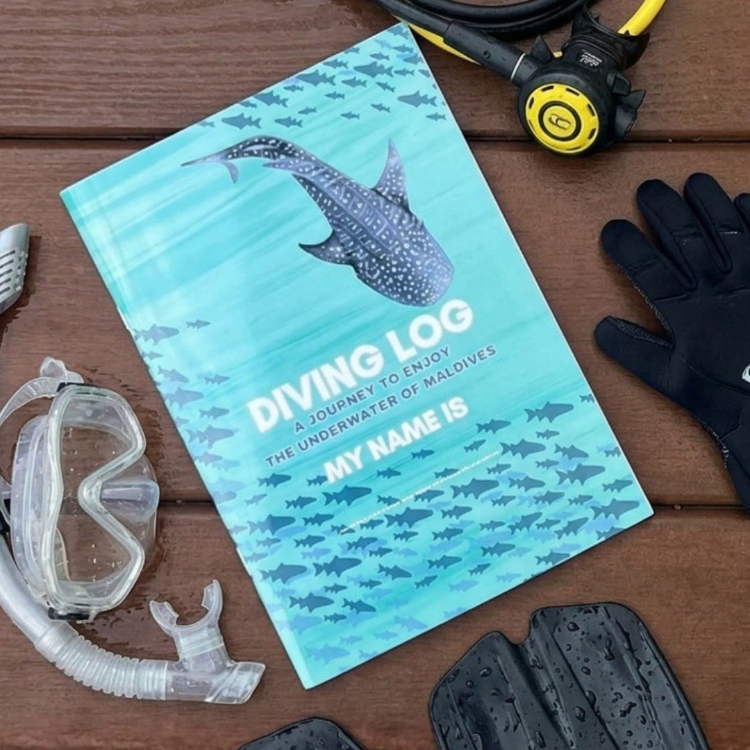 礼物 马尔代夫 潜水日志本・潜水笔记 Maldives Dive Log - 笔记本/手帐 - 纸 绿色