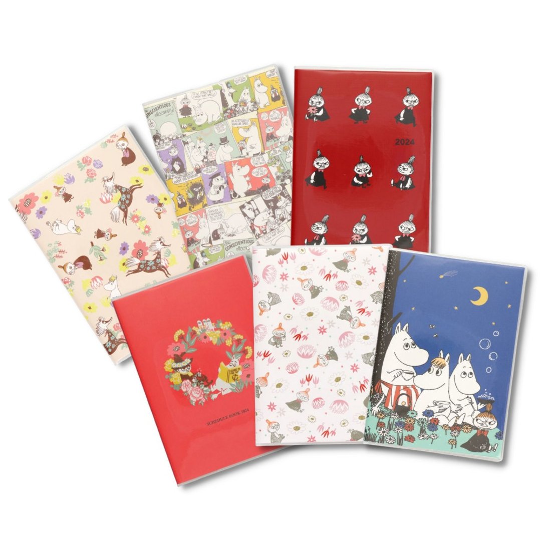 5折优惠中【日本SUN STAR】Moomin授权 | 2024年手帐万用本 B6 - 笔记本/手帐 - 纸 