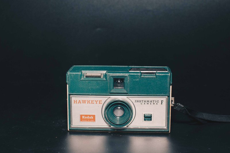 Kodak Hawkeye Instamatic F 底片相機 - 相机 - 其他金属 黑色