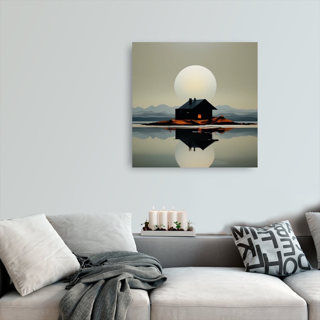 礼物画 墙饰 山水画 天空画 海洋艺术 墙饰 原创手绘 - 海报/装饰画/版画 - 棉 多色