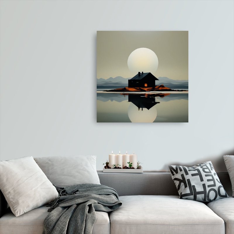 礼物画 墙饰 山水画 天空画 海洋艺术 墙饰 原创手绘 - 海报/装饰画/版画 - 棉 多色