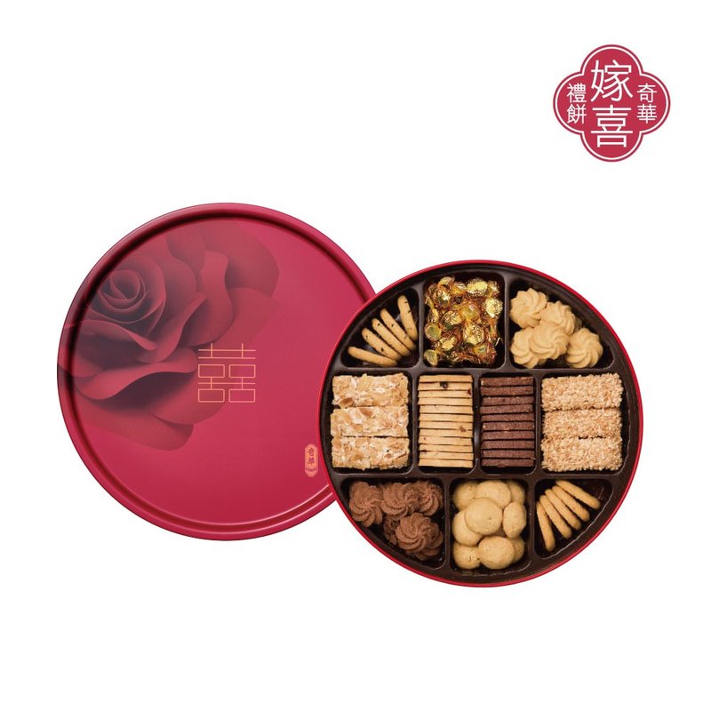 奇华饼家-金鸾喜礼盒 - 手工饼干 - 其他材质 红色