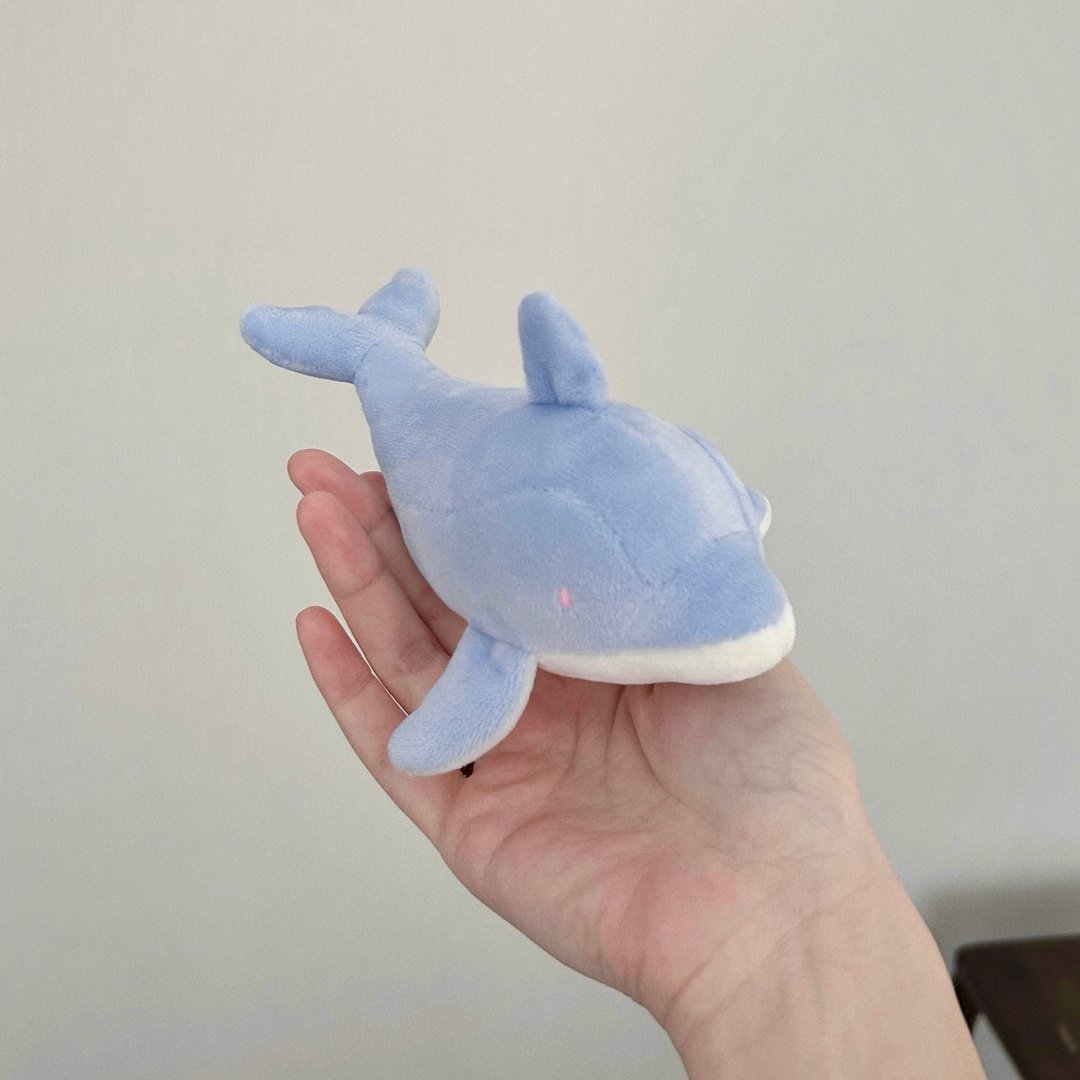 【玩偶图纸】小海豚图纸+教程手握玩偶安抚玩偶DIY - 手工艺教程/工具书 - 其他材质 