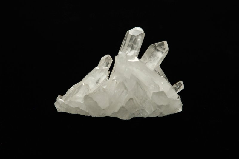 【净化系列】天然精选白水晶簇 晶体精美 如冰似雪 4 - 摆饰 - 宝石 白色