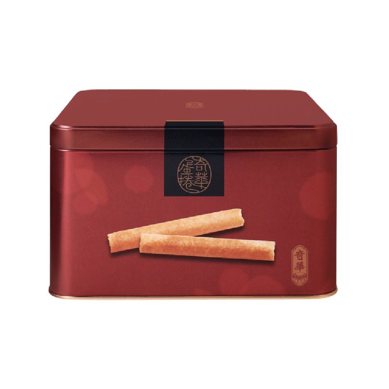 奇华饼家-香脆鸡蛋卷礼盒-咖啡 - 蛋糕/甜点 - 其他材质 红色