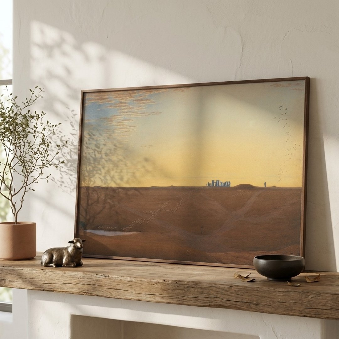 【艺术挂画】透纳 William Turner | 巨石阵・暮光 - 海报/装饰画/版画 - 纸 