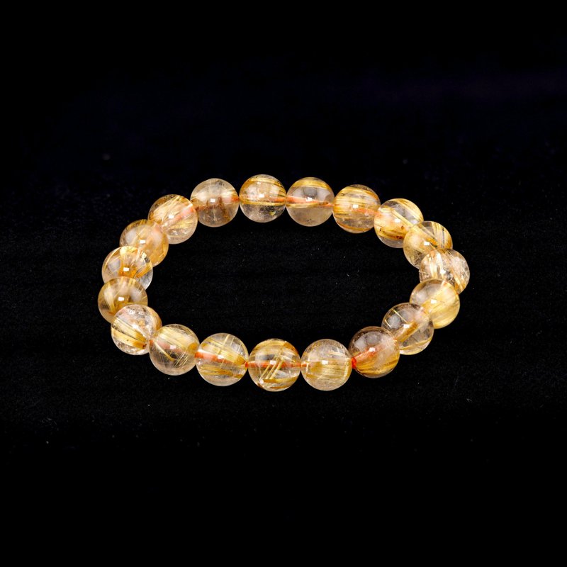 宝丽金珠宝-天然钛晶手珠 - 手链/手环 - 水晶 