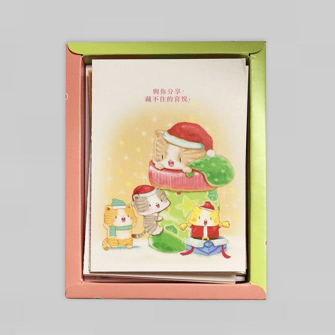 芥菜种-圣诞盒卡 - 卡片/明信片 - 纸 