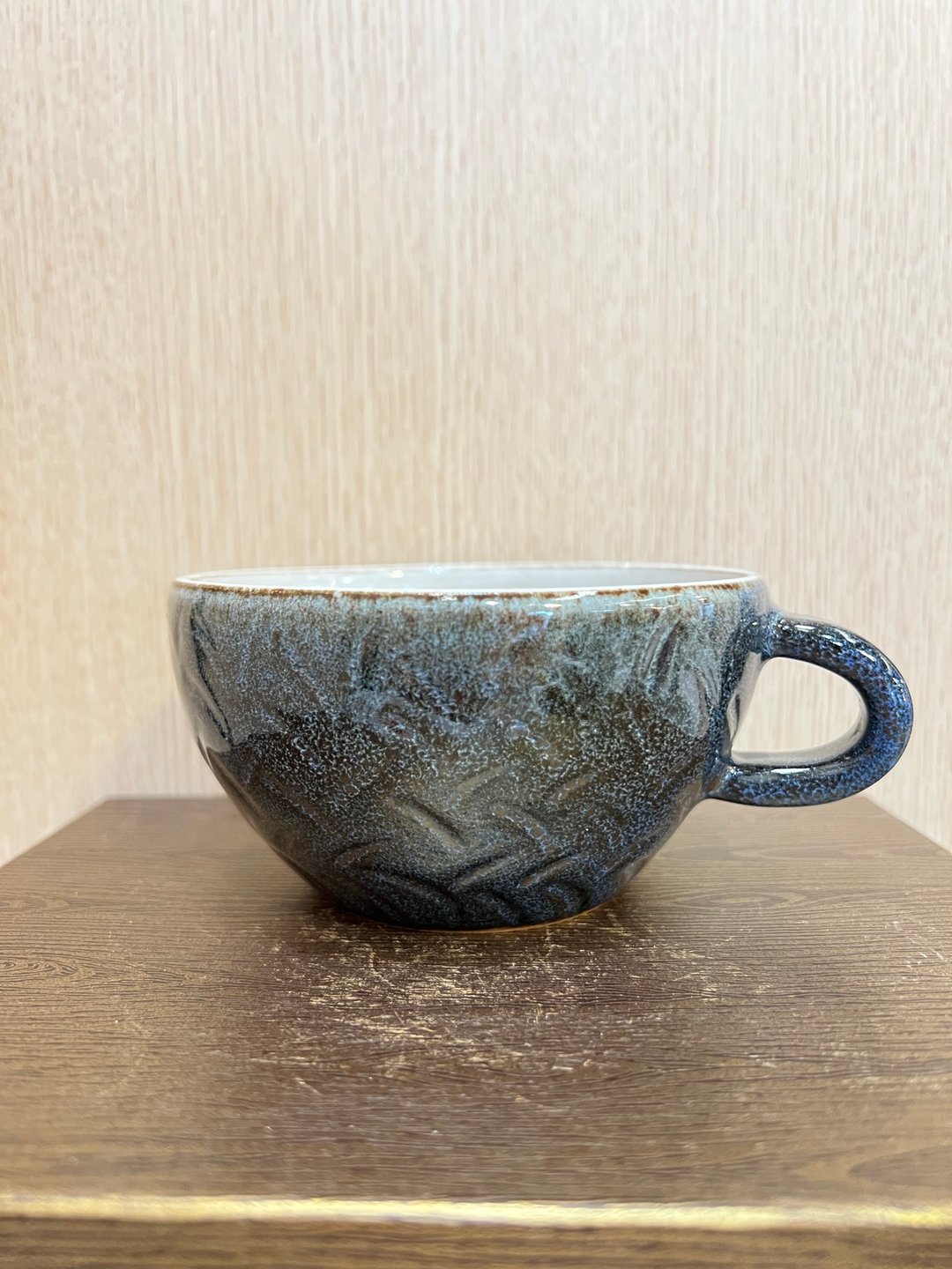 油滴天目咖啡杯/油滴天目马克杯/手作陶器 - 咖啡杯/马克杯 - 陶 