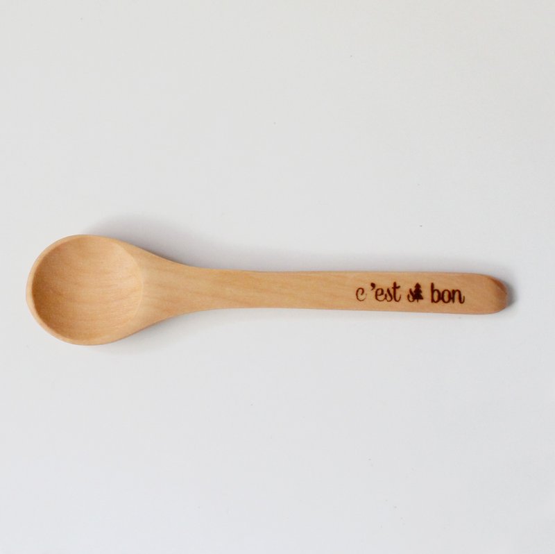 C'est si bon天然木酱匙 - 餐刀/叉/匙组合 - 木头 咖啡色