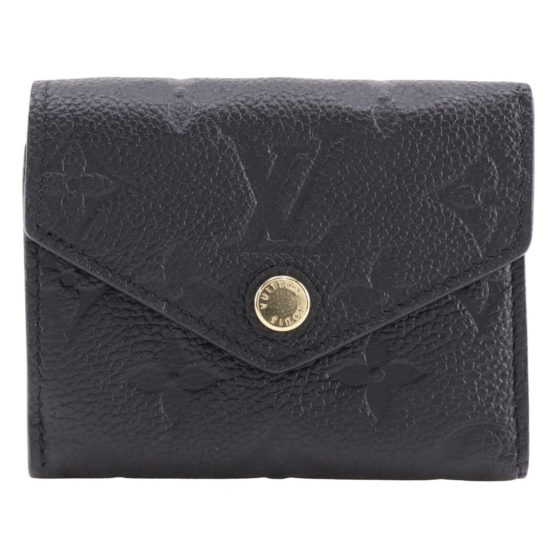 【日本直送】路易威登 LOUIS VUITTON 三折银包 Portefeuille Zoe 压花 M62935 Monogram 压花 黑色 二手] - 皮夹/钱包 - 真皮 黑色