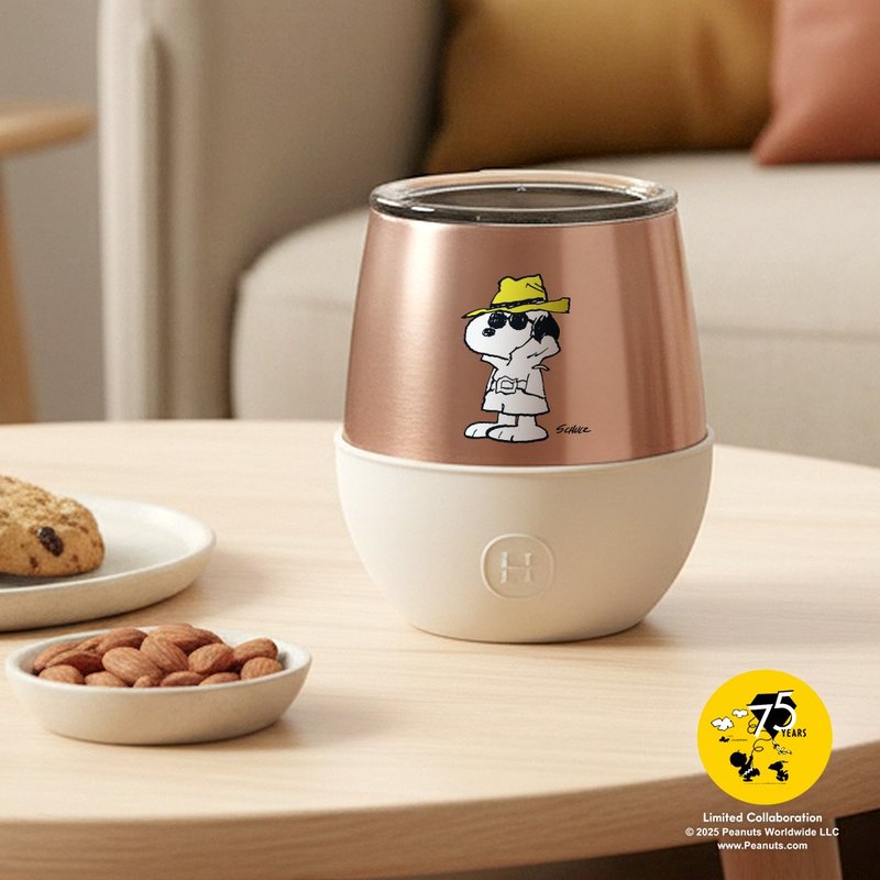 【Pinkoi x SNOOPY】HYDY 240ml 蜜粉金杯-尤加利 - 保温瓶/保温杯 - 不锈钢 金色
