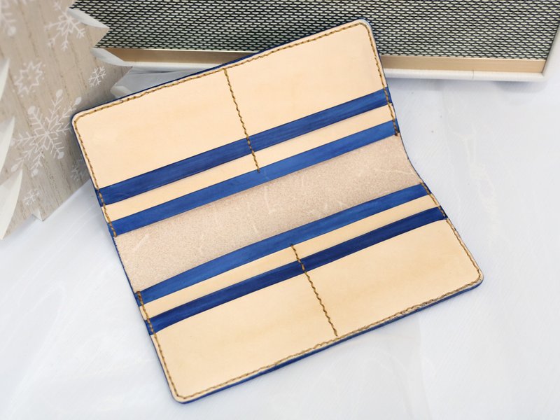 哈拿优雅长夹/皮革皮夹/皮革课程/一人成团/新手友善 - 皮件 - 真皮 