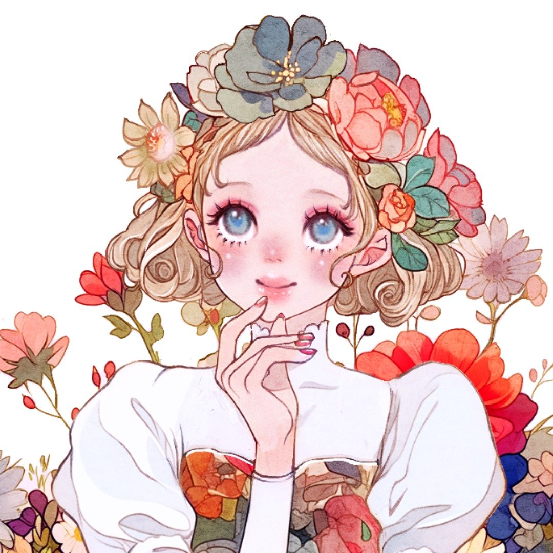 原创贴纸【花与椅子】 - 贴纸 - 纸 