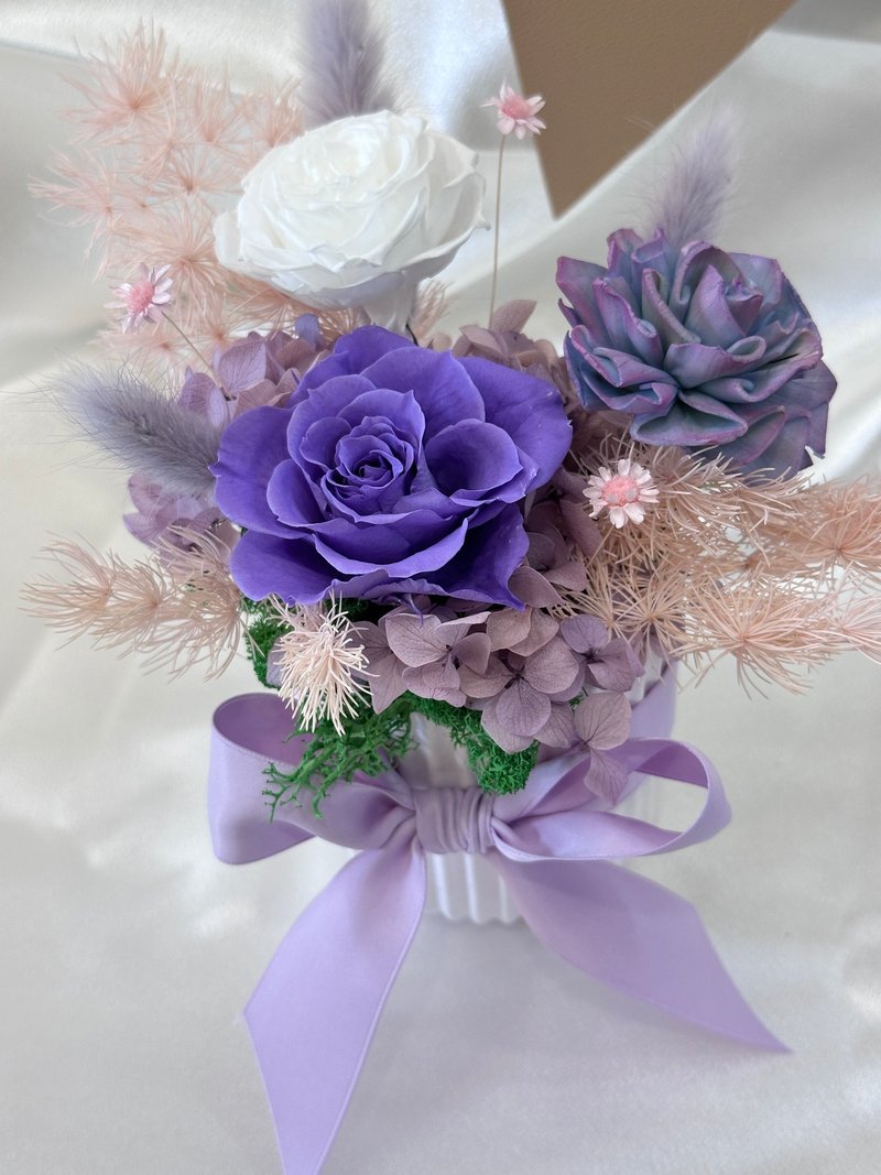 永生花扩香花盆 材料包 - 植栽 - 植物．花 