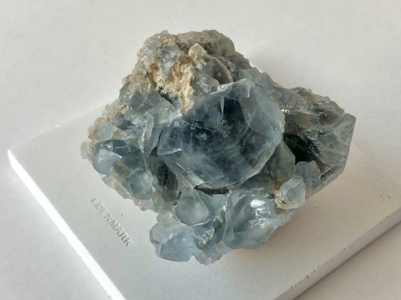 天然扩香  天空之石 #29 矿石香氛系列 - 香薰/精油/线香 - 水晶 蓝色