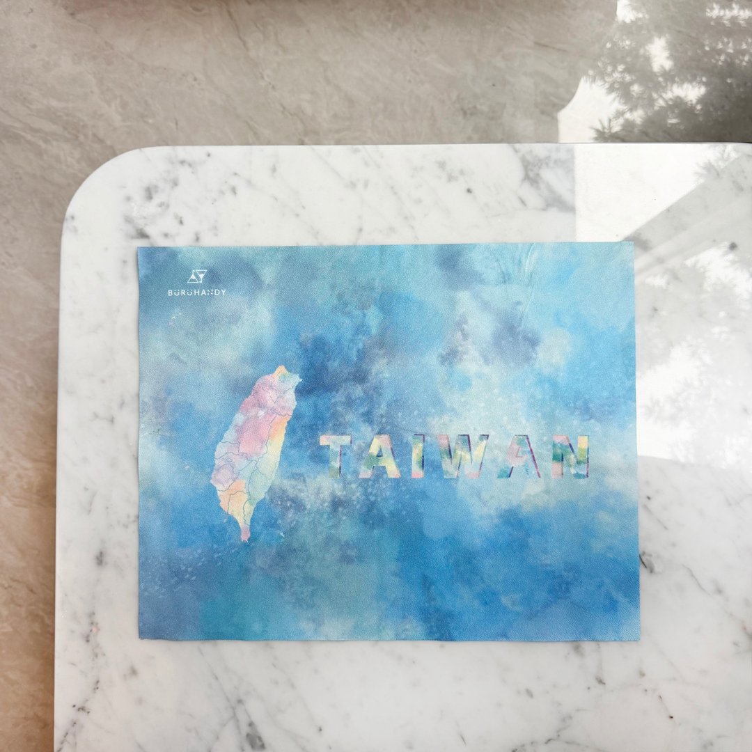 布噜得-台湾日常・TAIWAN-加厚款防尘擦拭布(38x30cm) - 数码小物 - 聚酯纤维 