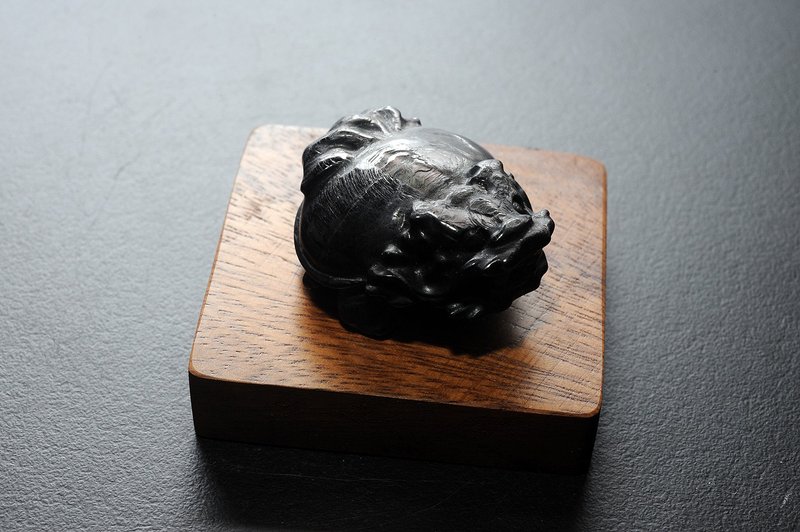 金运石龙龟 矿石/水晶/灵修/开运/招财/破煞/防小人 - 摆饰 - 半宝石 