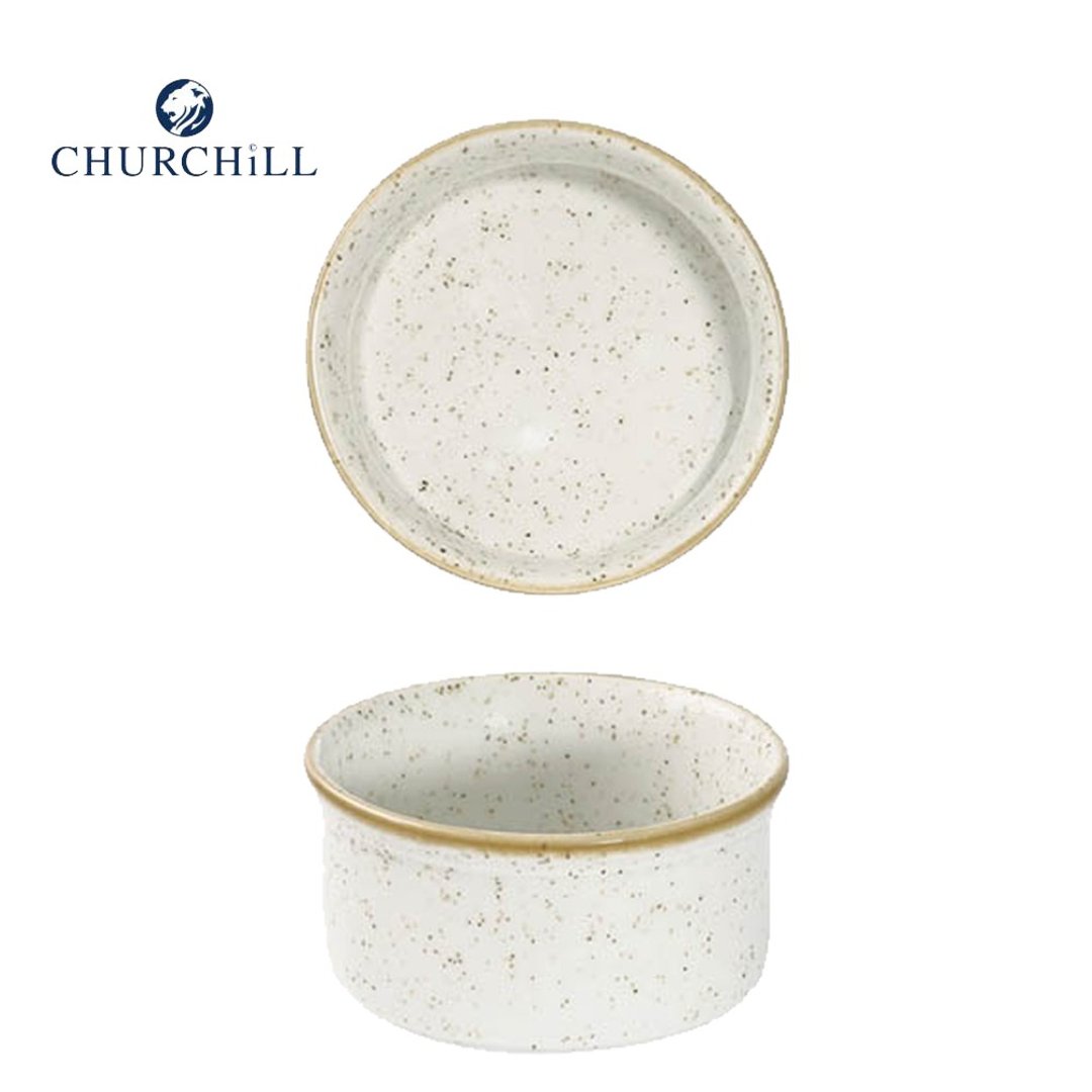 英国Churchill | STONECAST 点藏系列 米白色 酱汁碟 (9 cm) - 浅碟/小碟子 - 陶 白色