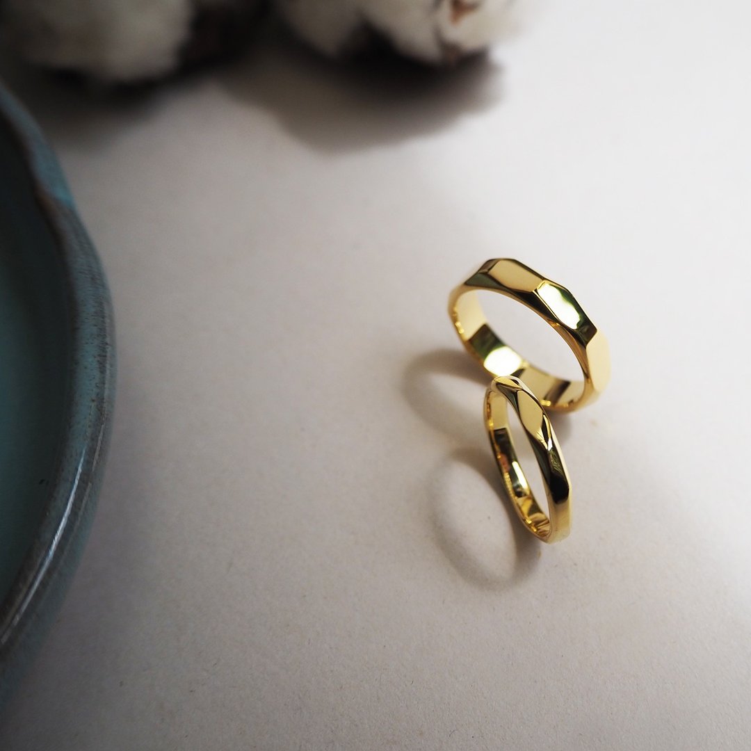 chasing ice f ring k_逐冰f戒指k K金 对戒 婚戒 求婚戒 订婚戒 - 戒指 - 贵金属 金色