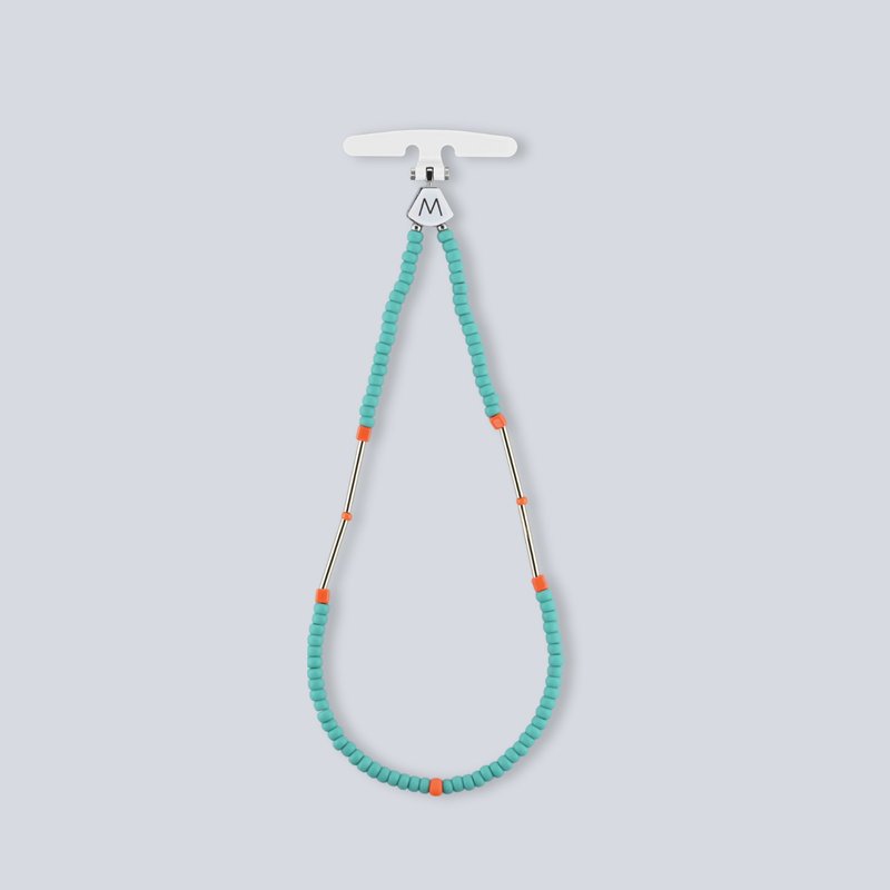 M.Beads 日本串珠手机手链 /手机链 /手机吊饰 Bird of Paradise - 吊饰 - 其他材质 蓝色