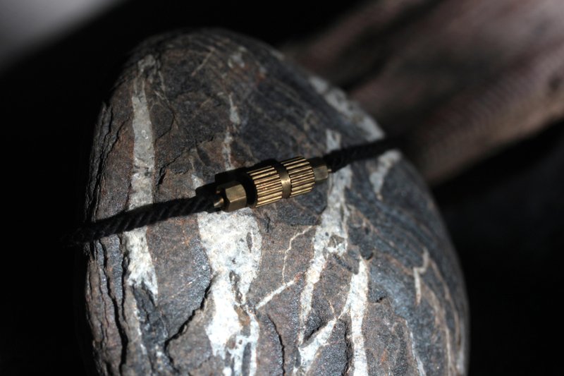 铜手绳 - 手链/手环 - 铜/黄铜 黑色