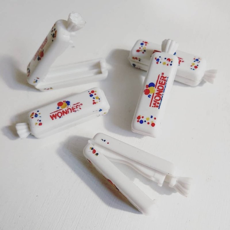 美国老物 知名吐司品牌WONDER出品 吐司袋夹/封口夹(5个一组) - 其他 - 塑料 白色