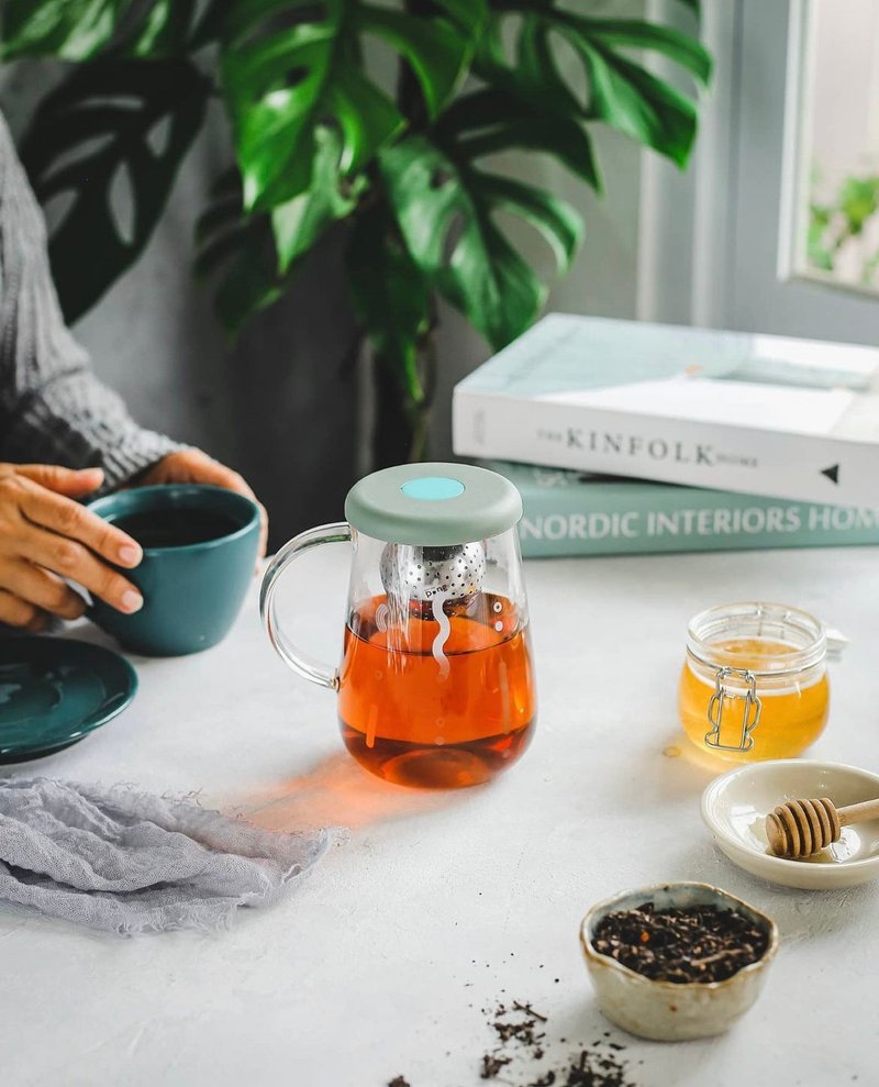 遇冷变色 OhTeavor 冷泡滤茶杯组 不含杯盖及滤茶球 - 茶具/茶杯 - 玻璃 