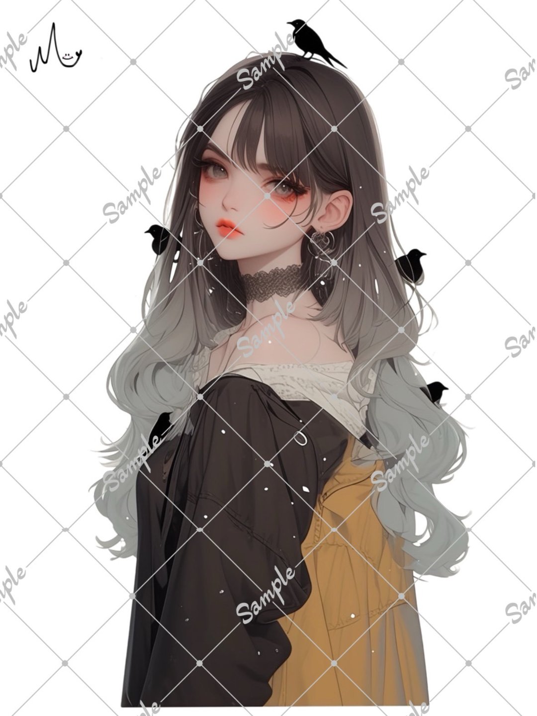原创人物贴纸 - 贴纸 - 纸 