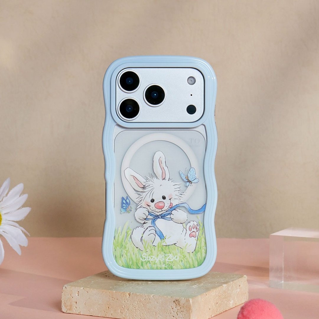 Suzy's Zoo Lulla 绑蝴蝶结云朵波波 MagSafe iPhone 手机壳 - 手机壳/手机套 - 塑料 多色