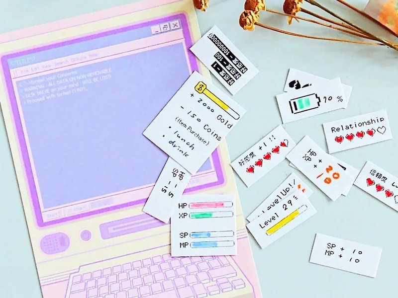 Adventure Labels 标签贴纸 - 贴纸 - 纸 白色