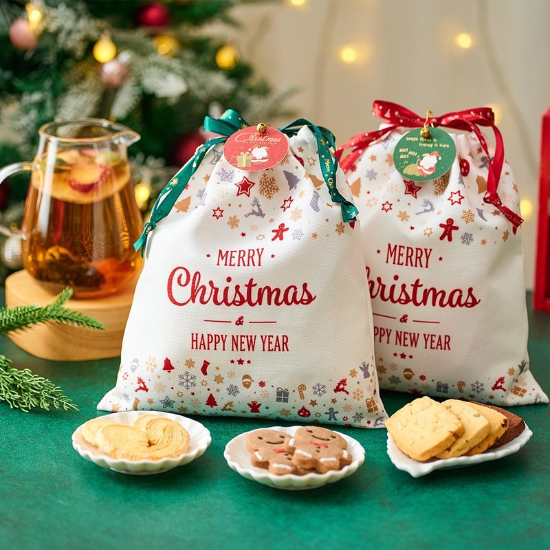 圣诞礼物推荐 (预算150内) 养生环保袋 花茶 曲奇 姜饼人 - 茶 - 其他金属 红色