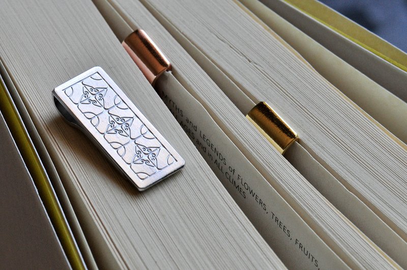 铁窗花手工书签/单件 - 书签 - 其他金属 多色