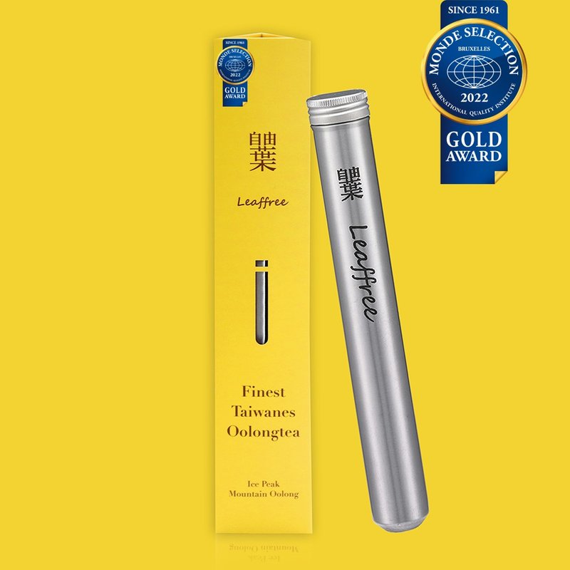 【世界品质评鉴金奖】自由叶 | 冻顶乌龙 | 精装管 熟果烘焙韵味 - 茶 - 其他材质 黄色